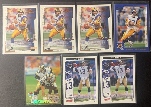  7 Kurt Warner Cards 2000 Upper Deck MVP 139 NFL HOF Cardinals Rams 