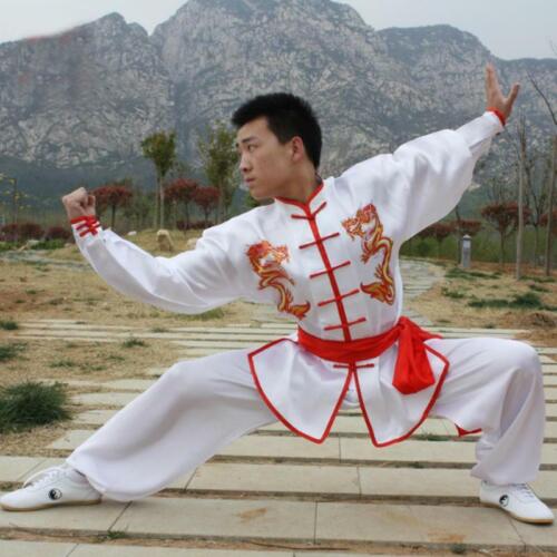 Chinese Kung Fu Wushu Martial Arts Suit Tai Chi Clothing for Kids Adults - Picture 1 of 18