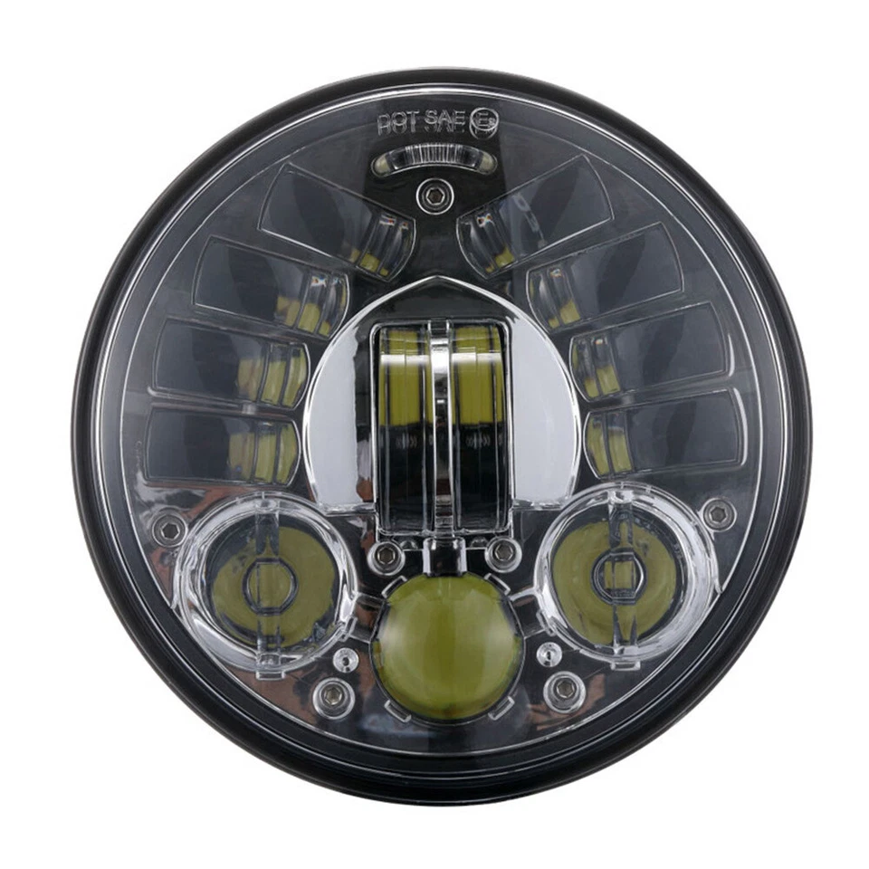 Адаптивный угловой светодиодный проектор для фары с датчиком G для Harley 5,75 дюйма - Изображение 2 из 4