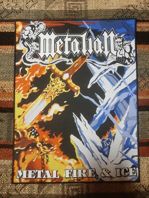Metalian Back Patch Heavy Metal Nwothm Nwobhm Riot City Traveler Eternal...