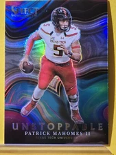 2022 Panini Select Draft Picks - Unstoppable #US-PM Patrick Mahomes II