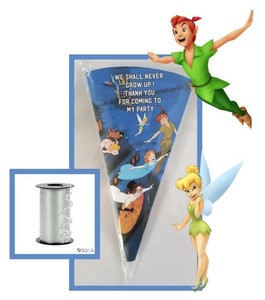 10 Peter Pan Diy Personalised Party Bags Sweet Cones Supplies