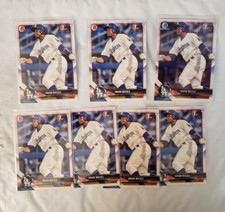2018 Bowman Chrome & Paper Johan Mieses 7 ct lot # BP19