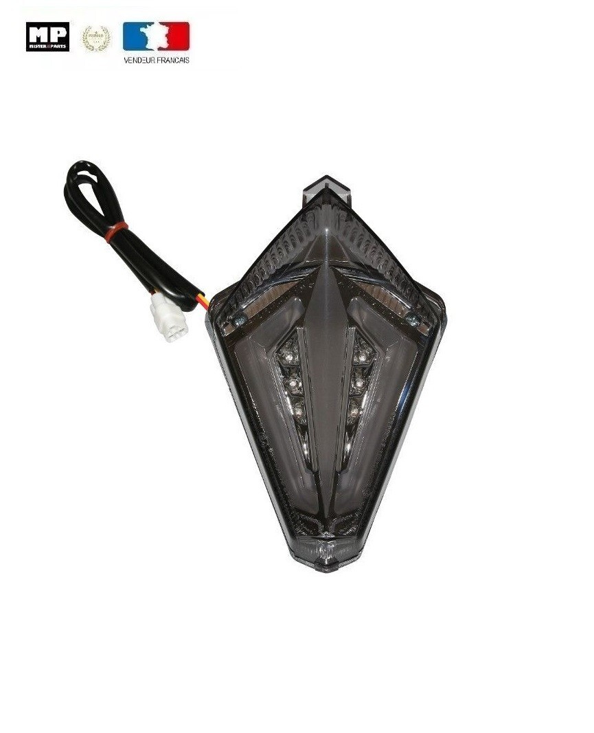 Feu arrière Leds Yamaha T-Max 530 version Premium avec finition fumée