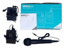 MOVO WIRELESS WMIC60 IN OPEN BOX MICROPHONE LAPEL MIC RECIEVER  MANUAL