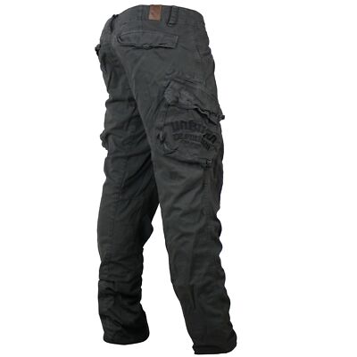 Yakuza Premium Herren Cargo Pants 2666 stone dunkelgrau Hose Größe S bis 4XL