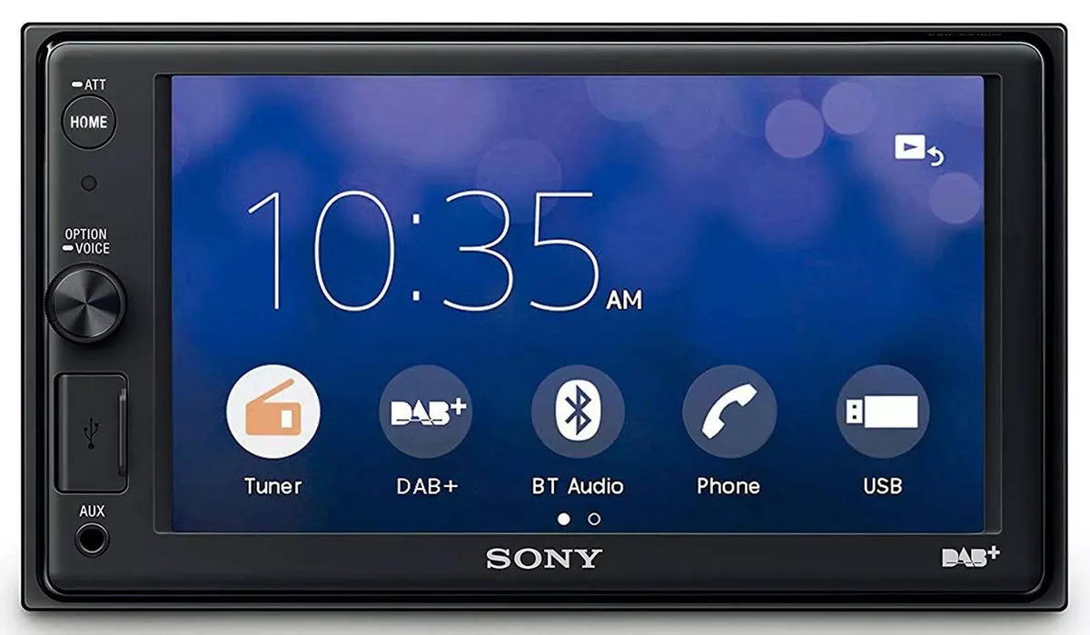 Sony XAV-AX1005DB Dual Din Car Stereo Touch Screen DAB Bluetooth CarPlay  B-Ware
