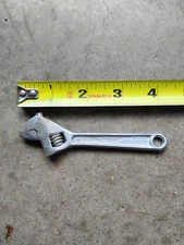 Vintage Proto 704- 4" USA Forged Alloy Steel Adjustable Wrench