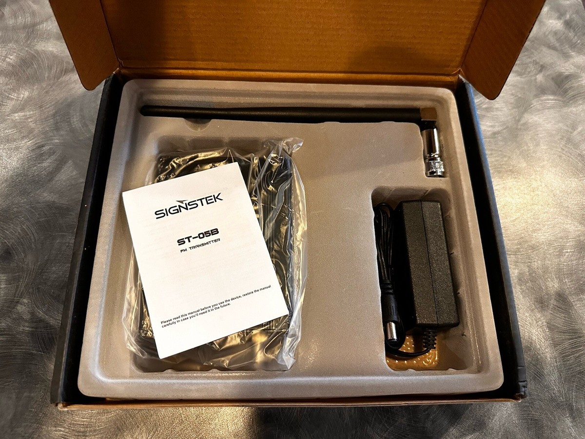 Signstek ST-05B Dual Mode Long Range Stereo Broadcast Home