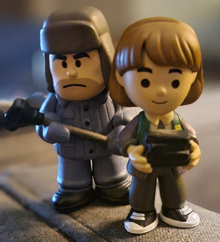 Lot Of 2 Stranger Things Funko Mystery Minis Hopper,  Robin Buckley Series 3&4
