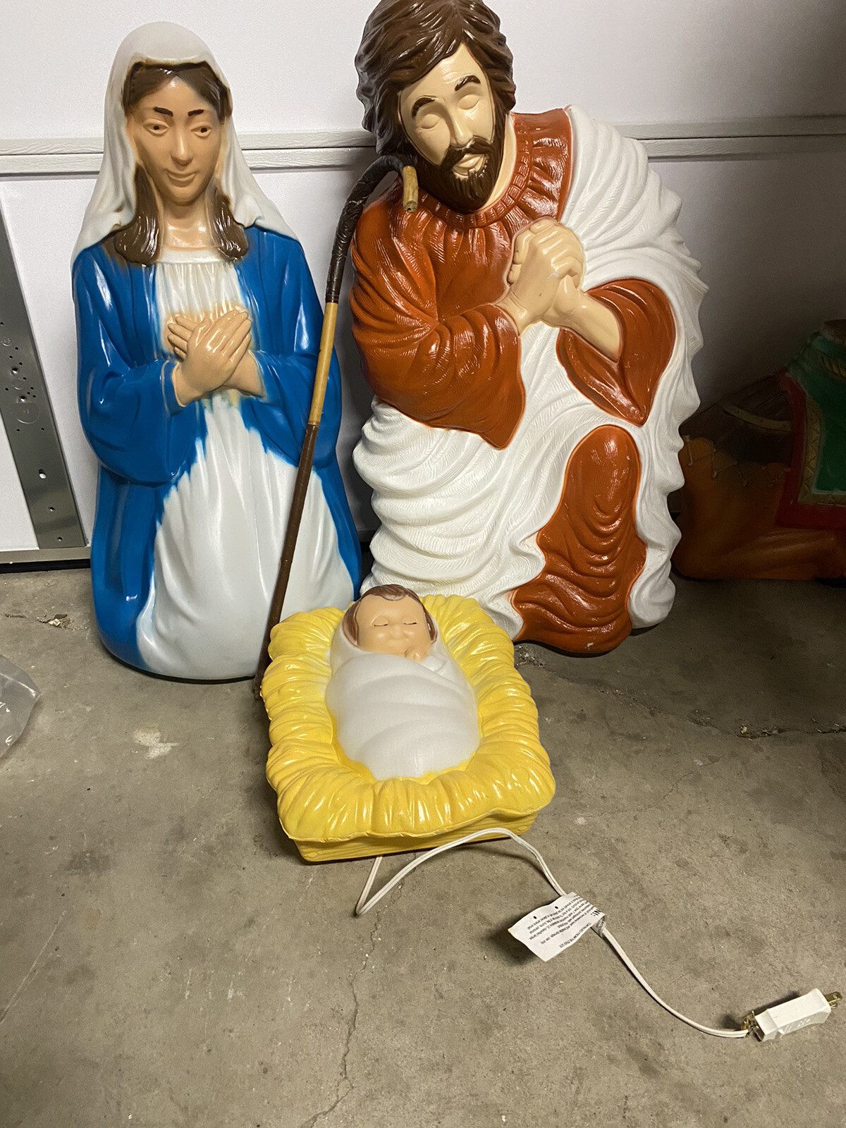 vintage outdoor christmas blow molds eBay