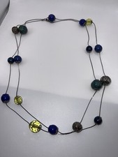 Fashion Long Necklace  Bracelet Set