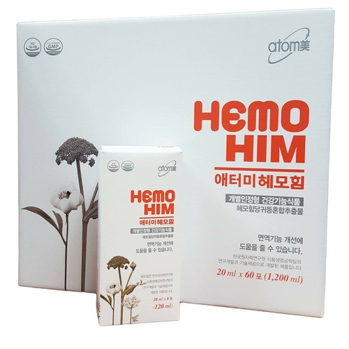 Atomy HemoHIM Enhances Resistance Improves fitness and health 60 Packets x 20mL