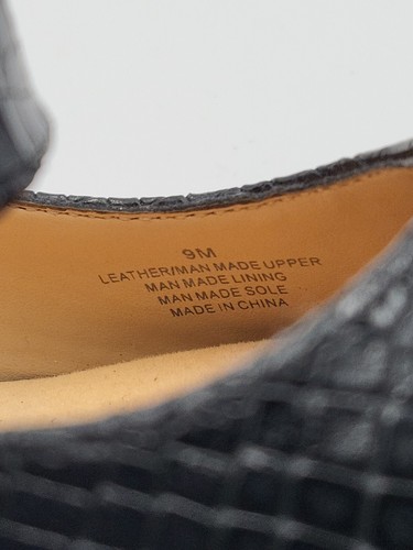 Alex Marie Black Mary Jane Peep Toe Heels 9M - Picture 9 of 9