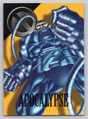 1996 Fleer Marvel Vision - Embossed Textured - #41 Apocalypse
