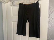 NEXT LADIES BROWN SMART WORK SHORTS 10