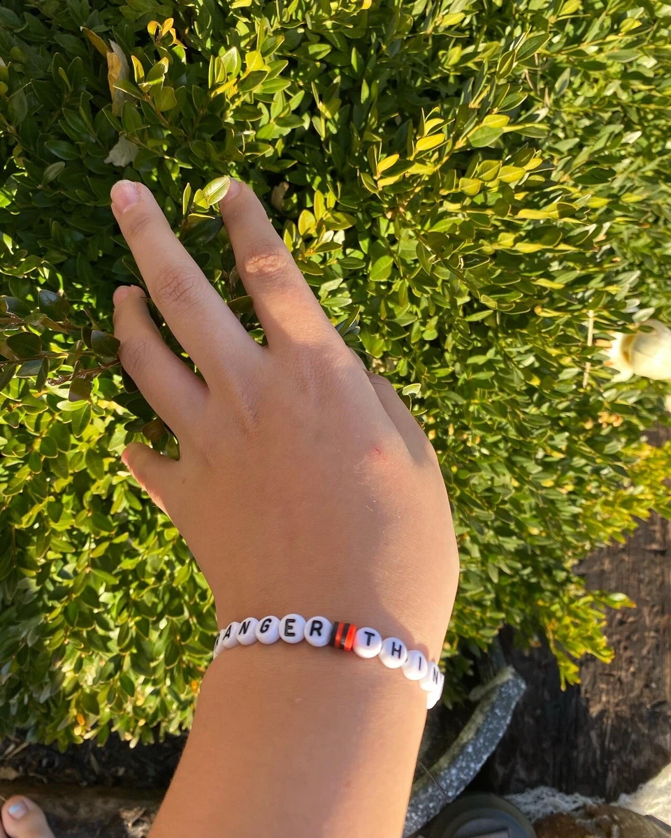 clay bead bracelet(VERY SMALL) Stranger Things