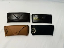Old Vtg NOS R&B Ray Ban Bausch & Lomb Sunglasses Glasses Case ONLY LOT of  4