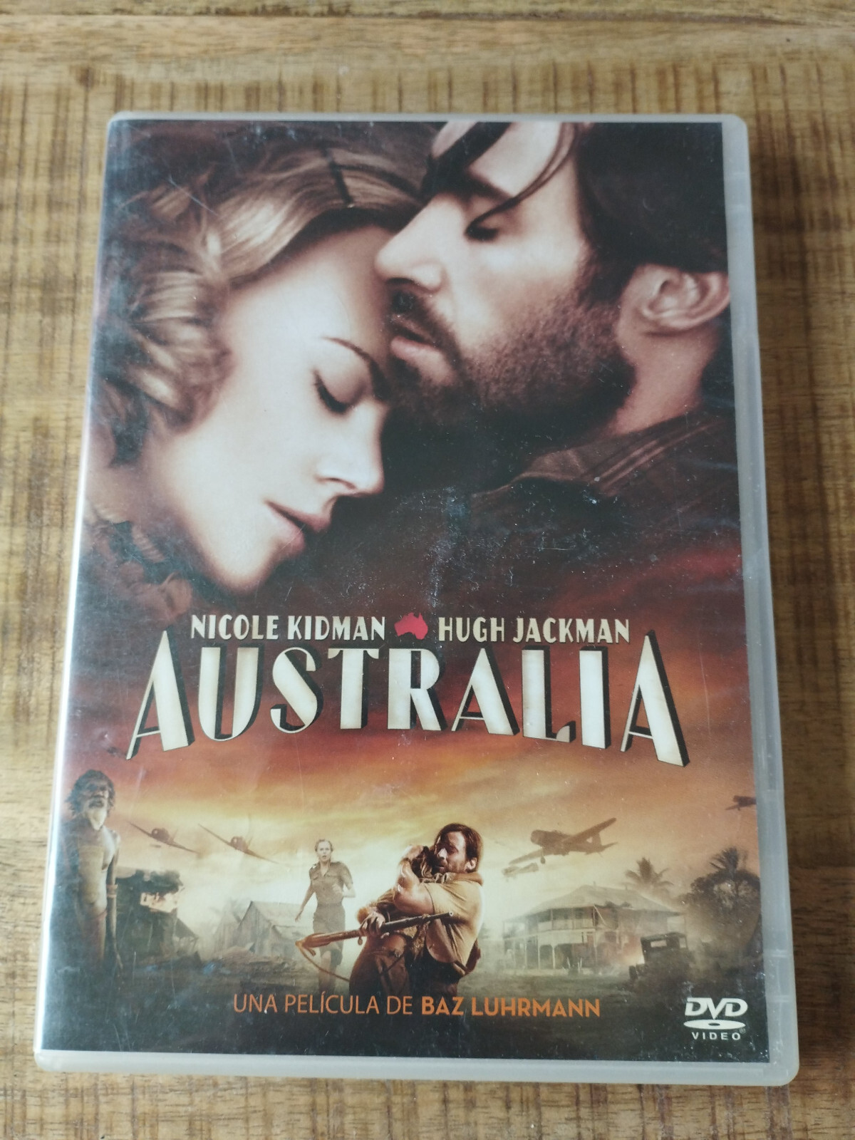 Australia Nicole Kidman Hugh Jackman Luhrmann - DVD Spanish English Region 2 Am
