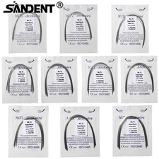 Dental Super Elastic Niti Round Arch Wires Arch Wire for Bracket Braces USA OR