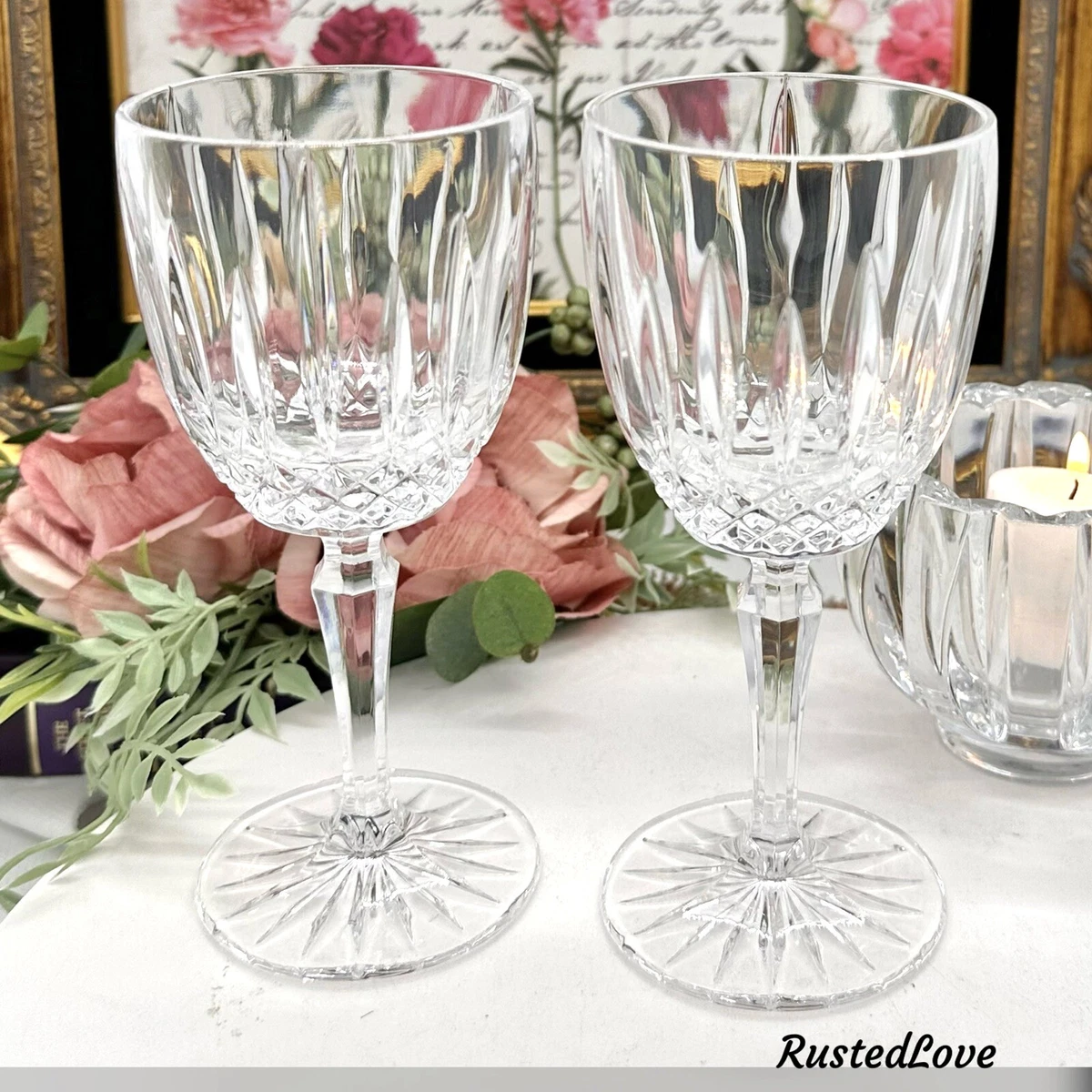 Mikasa wine glasses deals