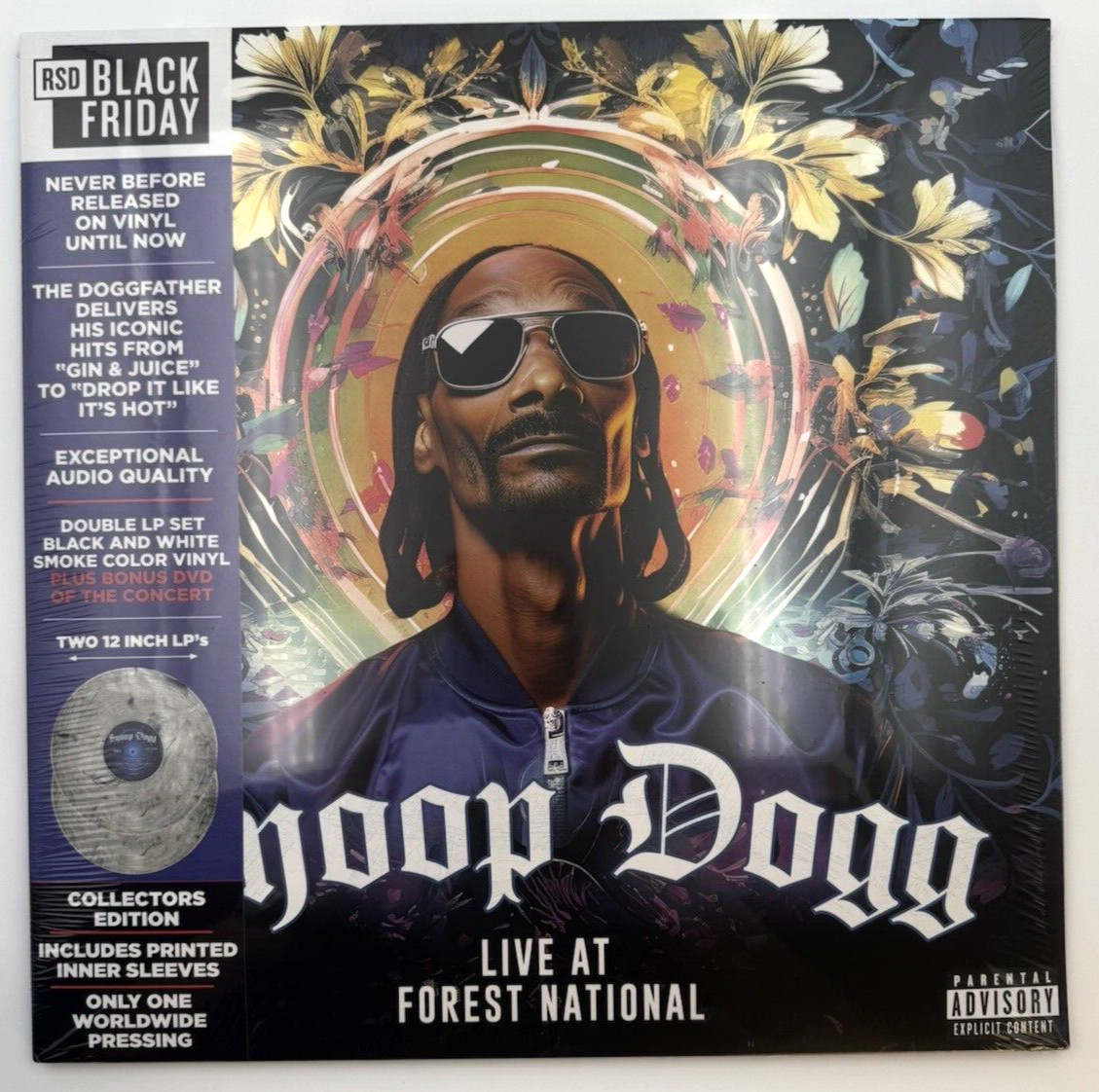 Snoop Dogg Live at Forest National 2005 2LP RSD Black Friday Color Vinyl Collect