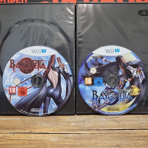Bayonetta & Bayonetta 2 Nintendo Wii U VGC PAL Tested FREE TRACKED POSTAGE