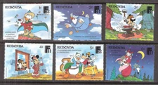 Redonda 1988 Disney Characters Kalevala MNH
