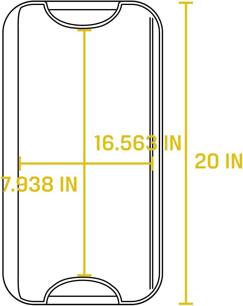 Lodge LPGI3 Cast Iron Reversible Grill/Griddle, 20-inch x 10.44-inch, Black