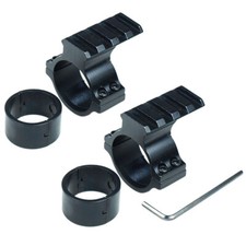 2x Barrel Mount 30mm 1 Scope Ring Picatinny Rail Adapter For 12 Gauge Shot Gun 2x Barrel Mount 30mm 1 Scope Ring Picatinny Rail Adapter For 12 Gauge Shot Gun