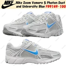 Nike Zoom Vomero 5 Photon Dust and University Blue FB9149-100 Men's Size