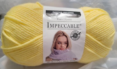 Loops & Threads Impeccable Yarn, Color- Butterscotch,  285 Yrd Skein