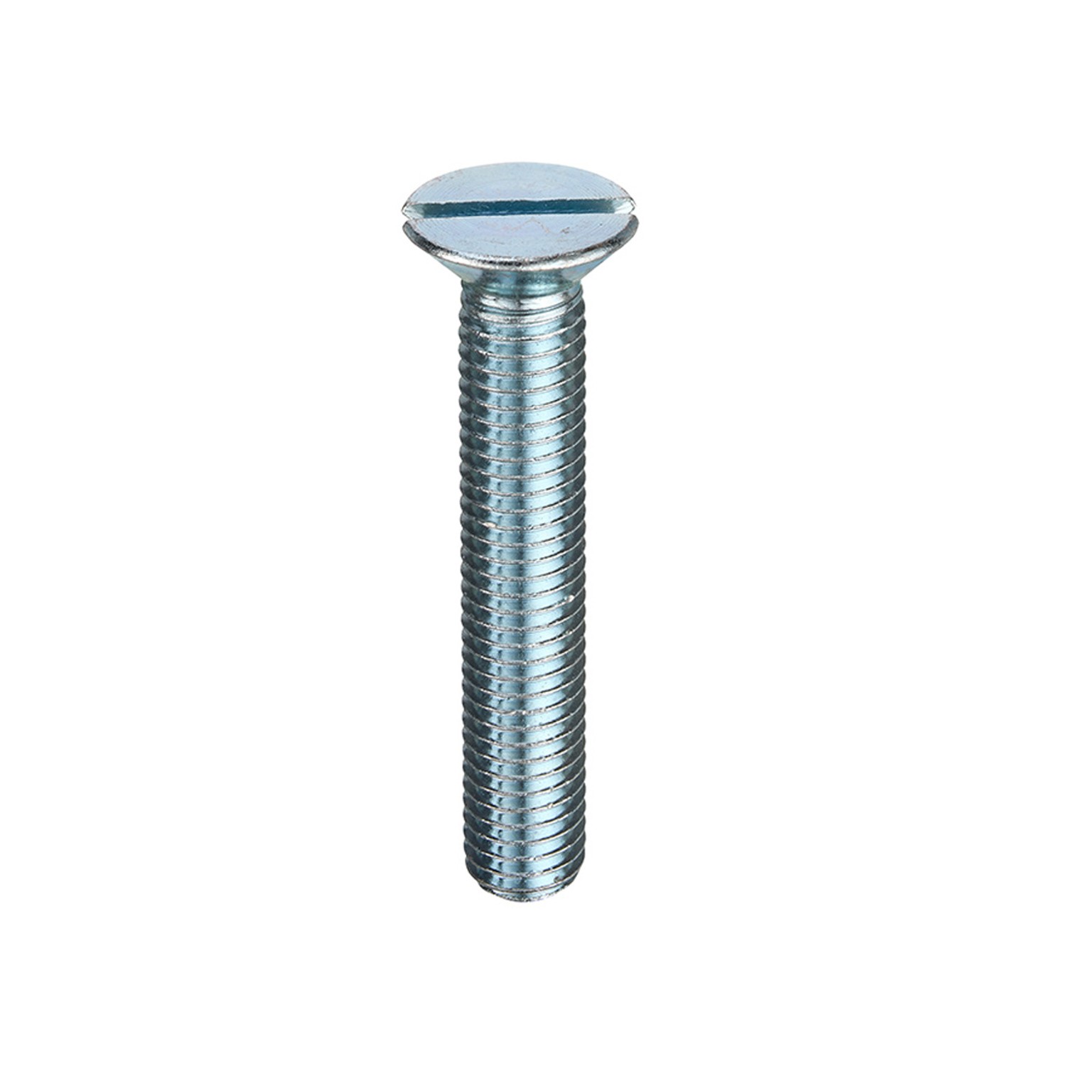Unifix Machine Screws Slotted Csk Head Din 963 Bzp - M10 x 35 - Box of 100