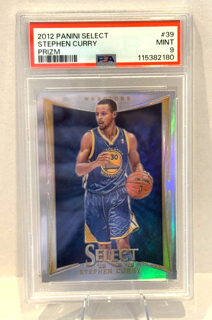 2012 Panini Select - Stephen Curry #39 Silver Prizm 1st Year! 