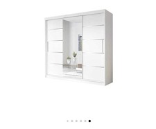 Brand New Morden Mirror Sliding Door Wardrobe. Just Recently bought.