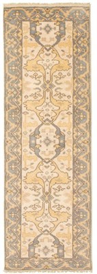2'6'' x 7'10'' Vintage Hand-knotted Runner Rug Traditional Oriental Wool Carpet