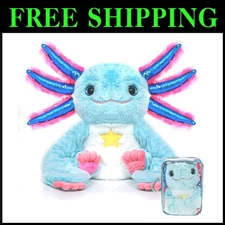 Blue Weighted Plush Animal - 4.5 lbs, Relaxation & Serenity