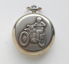 Rare Molnija Russian Made Soviet Union Era Vintage Pocket Watch