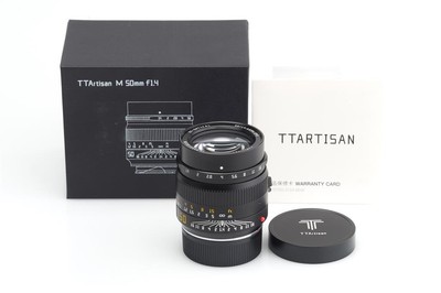 TTArtisan 1.4/50mm Black f. Leitz Leica M