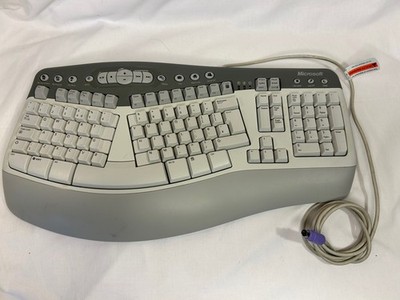 Microsoft Natural Multimedia Keyboard PS/2 - RT9470 getestet & funktionsfähig. 