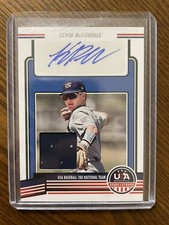 2023 Panini USA Baseball Stars & Stripes Kevin McGonigle Patch Auto #18U-KM