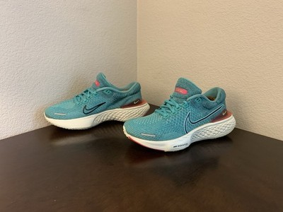 Nike ZoomX Invincible Run FLyKnit 2 Sneakers Teal DC9993-300 Women s Size 8.5