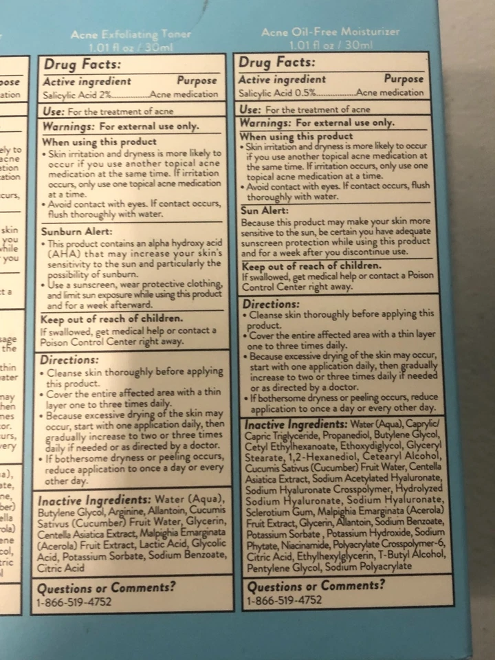 4X Rebanadas de Melocotón Kit de Inicio de Acné de 3 Pasos Limpiador + Tóner + Hidratante EXP. 04/ 2026 Foto 3 de 4