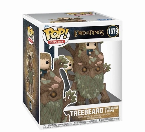 Funko Pop! Movies The Lord of the Rings Treebeard with Merry And Pippin #1579