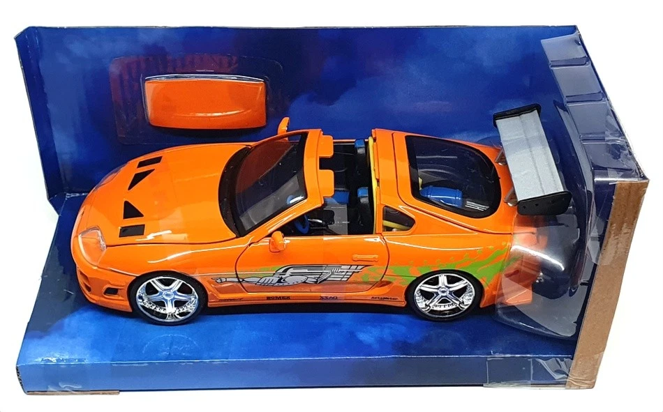Toyota Supra Jada escala 1/24 97168 - Fast & Furious Brian's - naranja Foto 4 de 4