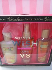NEW Victoria s Secret Amber Romance Wonder Wish Love VS, 3 pcs. set. 4.2 fl. oz.