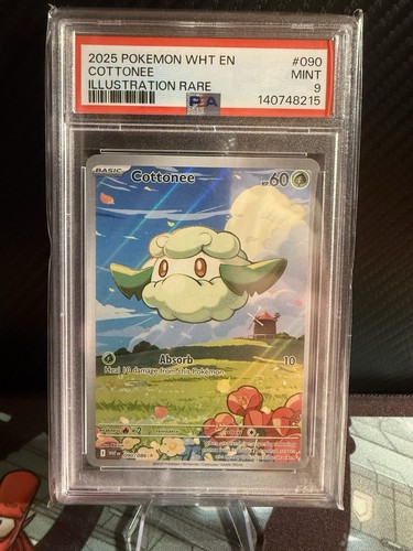 Cottonee graded PSA 9 for sale on eBay