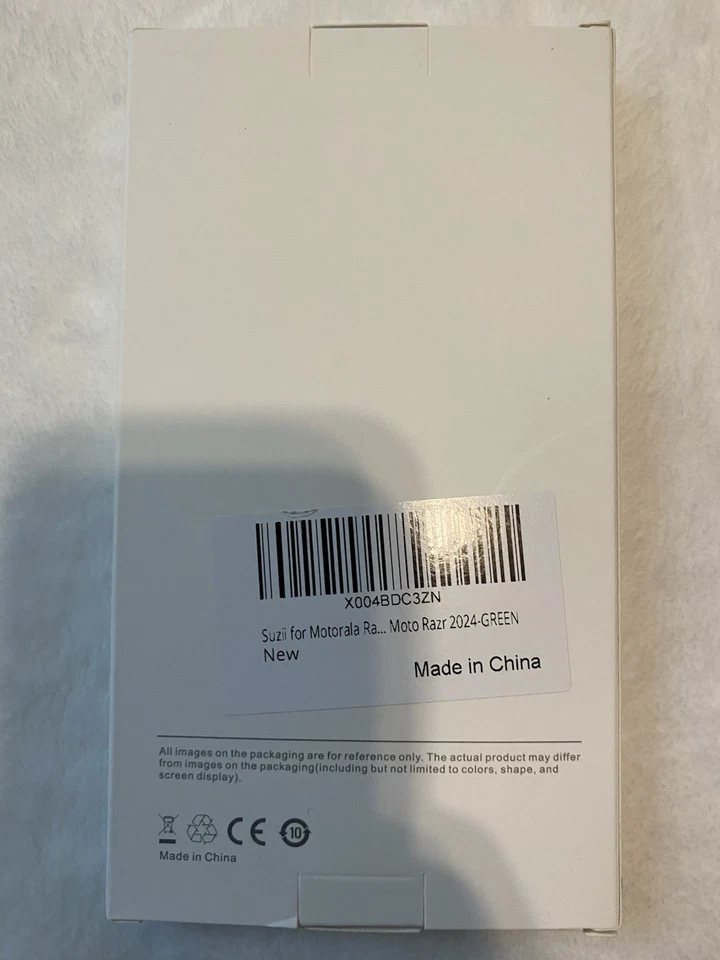 Зеленый кожаный чехол для телефона Moto Razr 2024 с жесткий чехол легкий чехол новый - Изображение 4 из 4