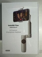  New Sealed Insta360 Flow Creator Kit Smart Phone Axis Gimbal Stabilizer Gray