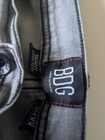 BDG Woman Skinny Jeans Gray Distressed  Denim Floral Embroidered size 34W — photo 4